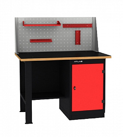 На сайте Трейдимпорт можно недорого купить Верстак промышленный однотумбовый ATLAS CT1200M4-L-D1-P. 