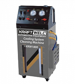 На сайте Трейдимпорт можно недорого купить Установка для замены охлаждающей жидкости электрическая KraftWell KRW1800. 
