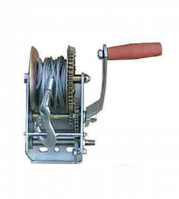 На сайте Трейдимпорт можно недорого купить Лебедка ручная (металлический трос) 1360 кг SHTELWHEEL TRT1301C. 