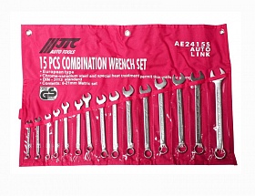 На сайте Трейдимпорт можно недорого купить Набор ключей комбинированных 6-21мм (в планшете) 15шт. 